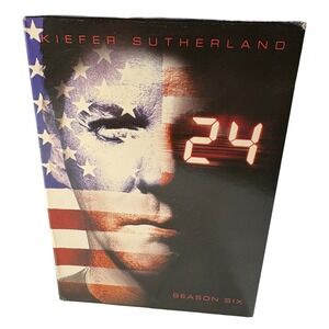 24 Season 6 DVD Box Set 7-Disc Collector's Edition Kiefer Suth